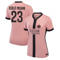 Dámy Fotbalový dres Paris Saint-Germain Randal Kolo Muani #23 2024-25 Třetí Krátký Rukáv